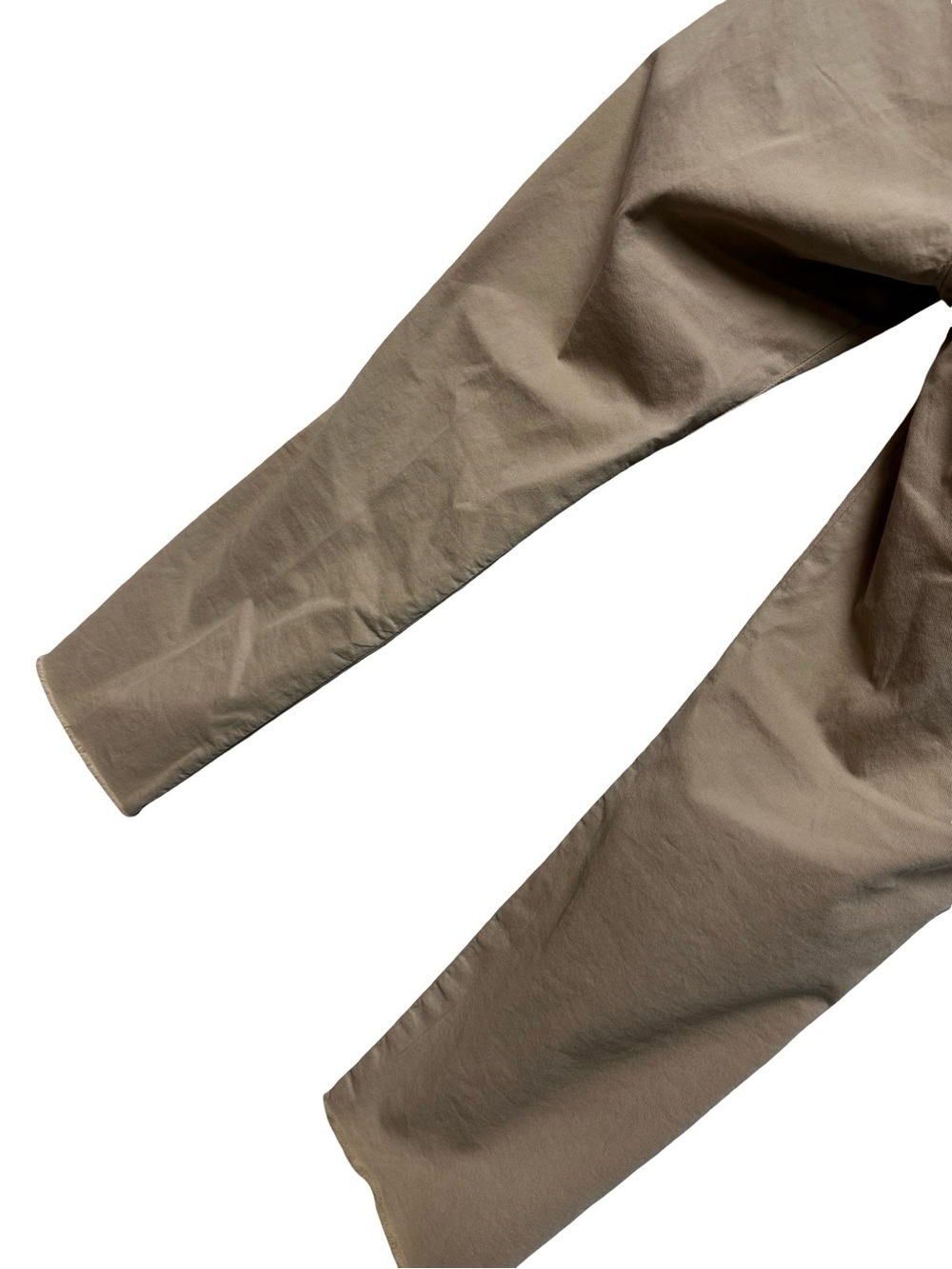 Frank and Eileen WICKLOW Size 4 Italian Chino Pants Khaki Retail $288 Cotton - Picture 6 of 13